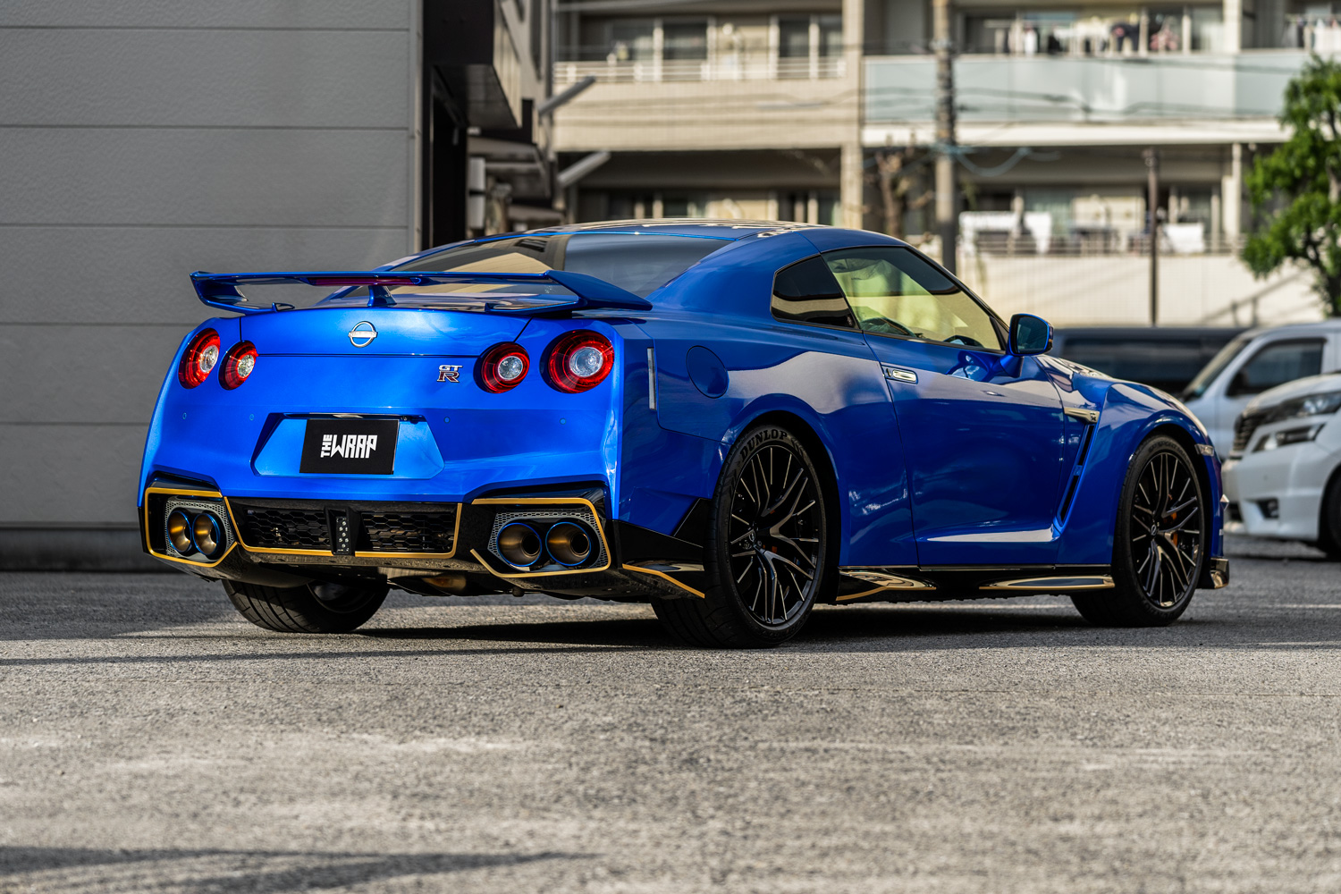GT-R R35 プロテクションフィルム カーラッピング 施工