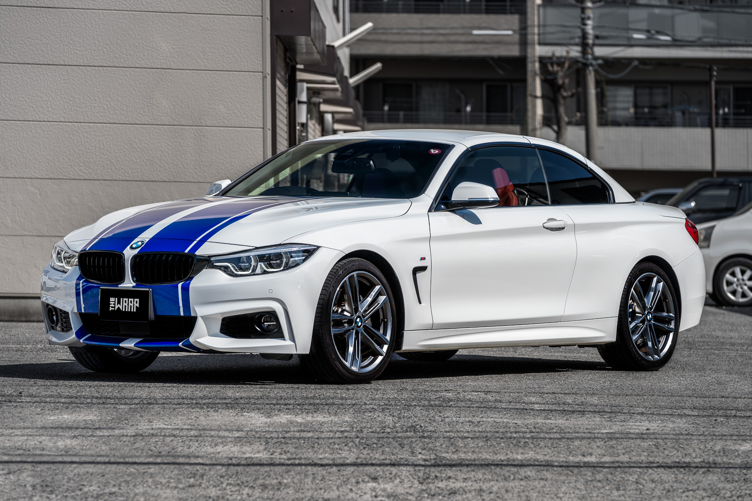 BMW 440i カーラッピング ストライプライン かっこいい