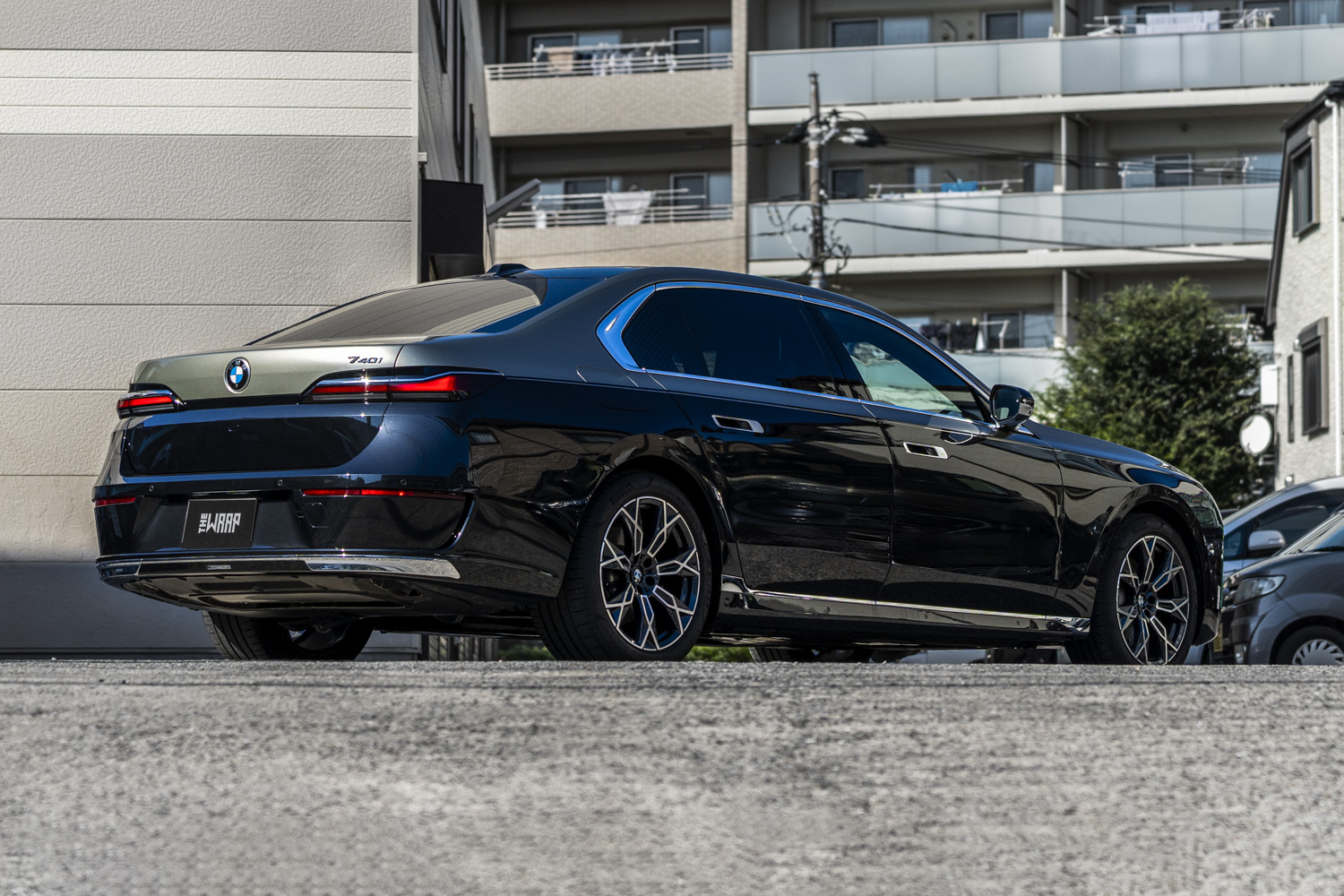 BMW 740i 2トーン カーラッピング 施工 東京